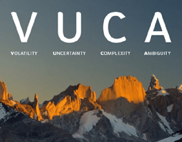 VUCA - нестабильность, неопределенность, сложность, неоднозначность